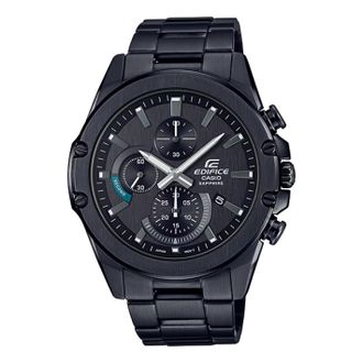 Casio EDIFICE Stainless Steel Strap Sapphire Crystal Mens Black Analog EFR-S567DC-1A