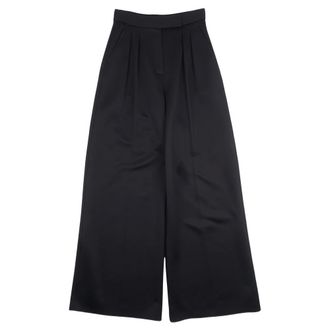 Max Mara Wide Trousers, female, Blue, Size: XS Wide Trousers