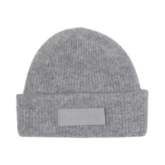 Jacquemus Le Bonnet Gros Grain - - Accessories - unisex - Grigio - ONE SIZE