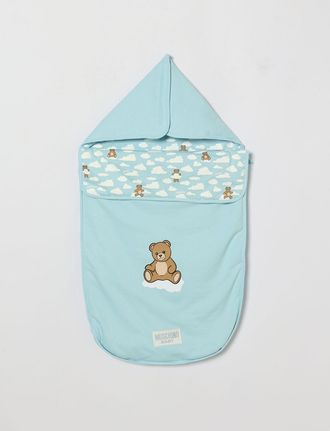 Moschino Sacco nanna in cotone con stampa teddy