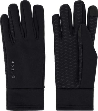 Boggi Milano B Tech gloves - men - Polyester/Elastane - L/XL - Black