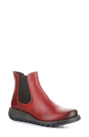 FLY London Salv Chelsea Boot in 004 Red at Nordstrom Rack, Size 6-6.5Us / 37Eu