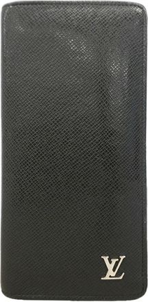 Louis Vuitton Noir Long Wallet (Bi-Fold) (Pre-Owned)