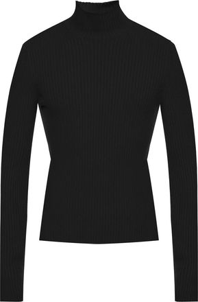 Balenciaga C Mere Blend Rib Knit Turtleneck