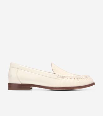 Cole Haan Womens Dreya Venetian Loafers - White Size 10.5