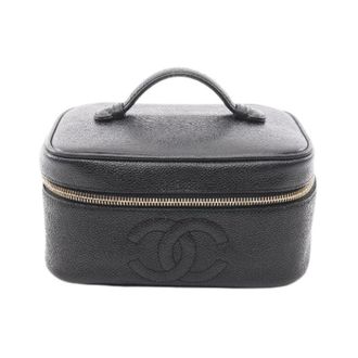 Chanel Pre-owned Mini Bags, female, Black, Size: ONE SIZE Pre-owned Coco Mark Calf Leather Handbag