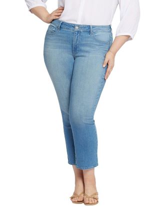 NYDJ Nydj Plus Marilyn Mesmerize Ankle Crop Jean