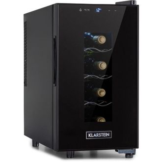 Klarstein Klarstein Bellevin 8 Uno - Frigorifero per vini, 23 litri, 11-18 &deg;C, LED, touch, SingleZone