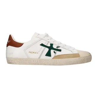Premiata Steven Sneaker - male - Premiata - Sneakers - White - 10 UK - Shoes