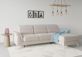 Sit&more Ecksofa &raquo;Sinatra L-Form&laquo; mit Recamiere, optinal mit Kopfteilverstellung und Armteilfunktion