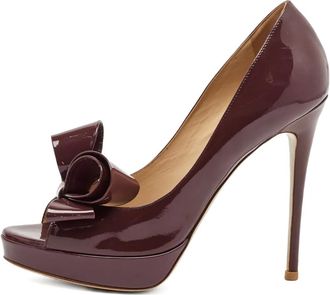 Valentino Garavani Pumps con fiocco 130mm - Viola