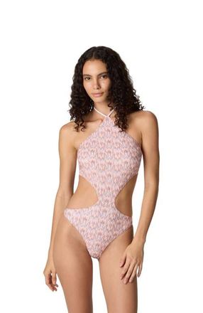 Missoni Trikini In Lam&eacute; Viscose With Foliage Motif in Multicoloured at Nordstrom, Size 40 It