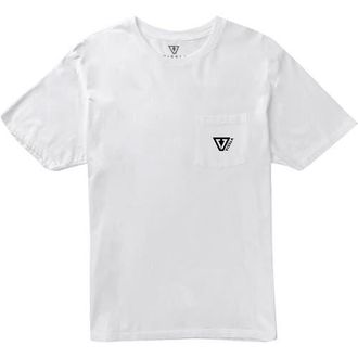 Vissla Established Premium Organic Pocket T-Shirt - Mens in White at Nordstrom, Size X-Large