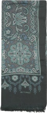 Etro Vintage, unisex, Veelkleurig, ONE Size, Katoen, Pre-owned Modal Sjaal