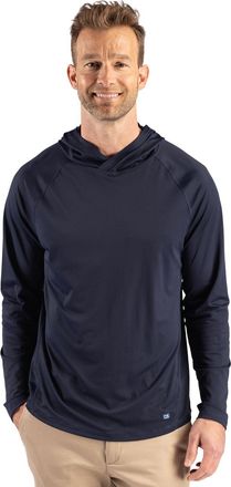 Cutter & Buck Prospect Recycled Featherlight Stretch Mens Hooded Pullover