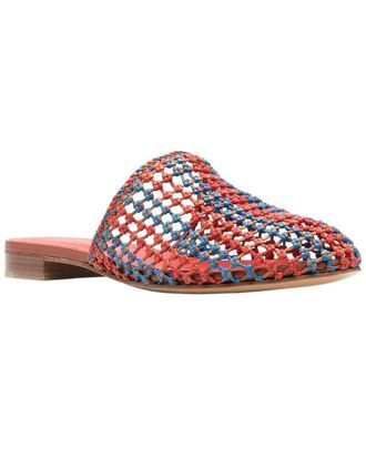 Ferragamo Ellas Mesh & Leather Mule