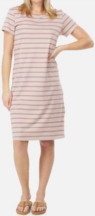Patagonia Regenerative Organic T-Shirt Dress In Sunset