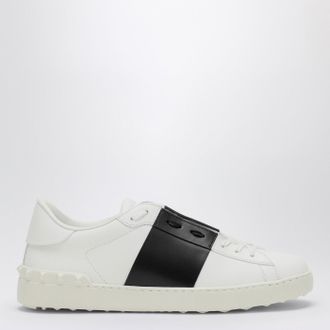 Valentino Garavani White/Black Open Sneakers