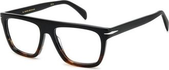 David Beckham Demo Browline Mens Eyeglasses DB 7096 037N 53