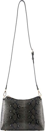 Seidenfelt Manufaktur cross body bag Lilleby Midi Crossbag Reptile Dark Green