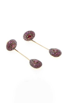 Swarovski Pink Crystal Earrings - Pink