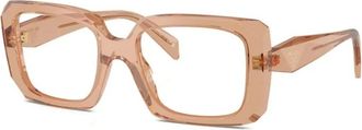 Prada Glasses, female, Pink, 53 MM, Optical Frame