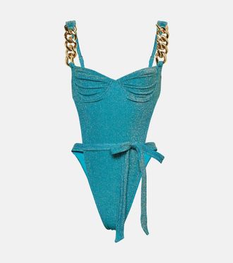 Same Swim Chain-detail swimsuit