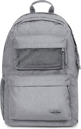 Eastpak Freizeitrucksack EASTPAK DBL OFFICE, Damen, grau (sunday grau), Polyester, Basic, Rucks&auml;cke Freizeitrucksack, Backback Freizeitrucksack Laptoprucksack