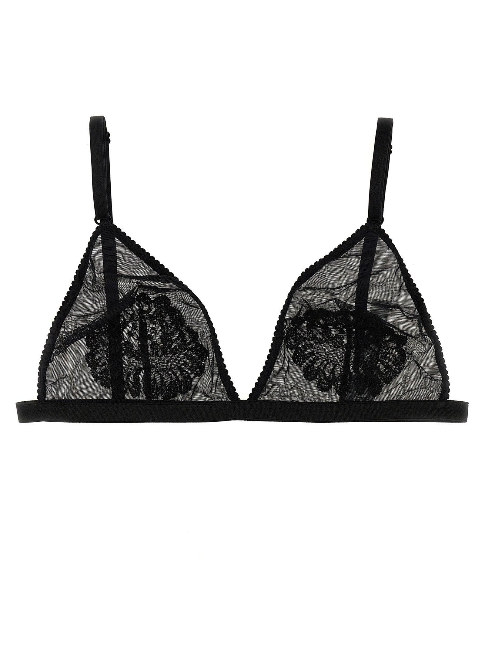 ブラジャー DOLCE  GABBANA Women Bras O1A01T ONO13 N0000 BLACK Luxury Selection of bras in lace and satin | Dolce&Gabbana