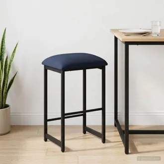 vidaXL Vidaxl Sgabello Da Bar Blu 40 X 32 X 74 Cm Legno Ingegnerizzato