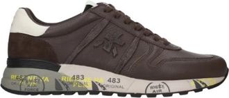 Premiata Lander 8658 - Heren - Sneakers - Bruin - 41 EU - Leer - Schoenen