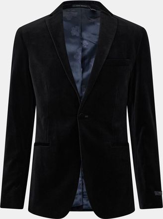 Ted Baker Mens Velvet Formal Jacket in Black - Size 38 (Chest)