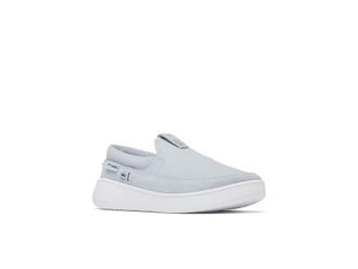 Columbia Boatsidetm PFG Womens Shoes Cirrus Grey/Grill : 10 B - Medium, Canvas/Suede