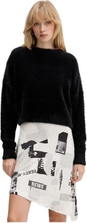 Desigual Oriana Jurk en Vest - Dames - Korte kleedjes - Veelkleurig - XS - Tweed - Kleedjes