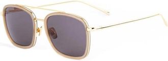 Belstaff Sunglasses, male, Yellow, Size: ONE SIZE Titanium Frame Sunglasses