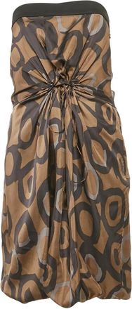 Chloé Strapless jurk - Groen