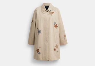 Coach Applique Balmacaan