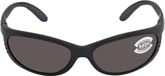 Costa FATHOM Gray Polarized Polycarbonate Mens Sunglasses FA 11 OGP 61