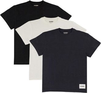 Jil Sander Three-Piece Cotton T-Shirt Set