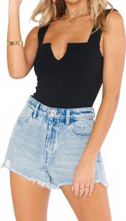 Show me your Mumu Arlo Bodysuit In Black