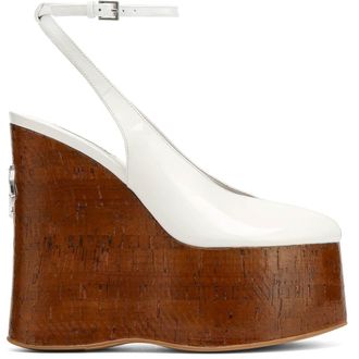 Naked Wolfe Tansy Wedge in White at Nordstrom, Size 38.5