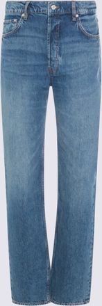 Anine Bing Blue Cotton Jeans
