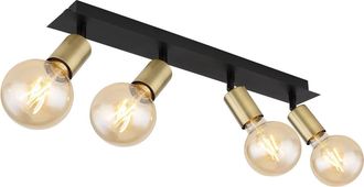 Globo Lighting Foco - Liliana - Bronce - Vidrio - Foco De Superficie