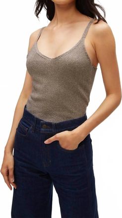 Michael Stars Nomi Camisole In Pewter