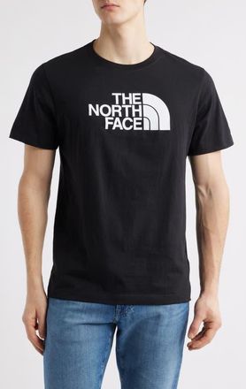 The North Face Half Dome Logo Graphic T-Shirt in Black/White at Nordstrom, Size Large