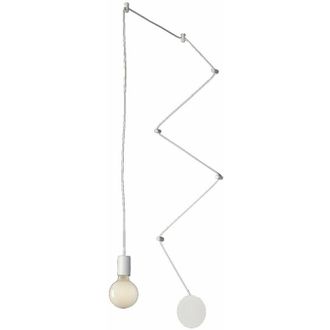 Fan Europe Fan Europe - Plafoniera habitat con cavo bianco regolabile singolo punto luce