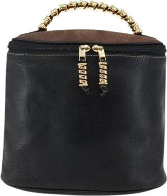 Loewe Pre-owned Mini Bags, female, Black, Size: ONE SIZE Pre-owned Vintage velazquez top handle bag