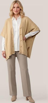 Mart Visser Ayla Lurex Poncho Zand / Goud