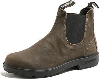 Blundstone Donker Olijfgroene Chelsea Boots - Heren - Chelseaboots - Groen - 44 EU - Schoenen
