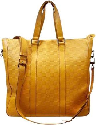 Louis Vuitton Pre-owned Tote Bags, female, Yellow, Size: ONE SIZE Pre-owned Vintage Tote Bag